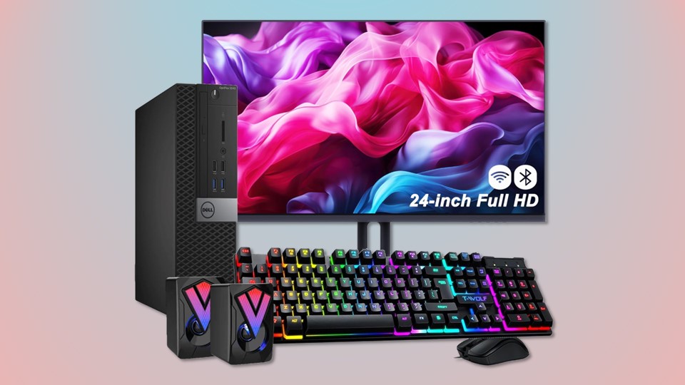 Dell OptiPlex 5040 SFF Desktop Computer PC Bundle