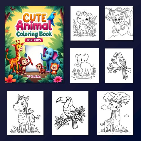 Kids & Adult Coloring Book Generator Artistly