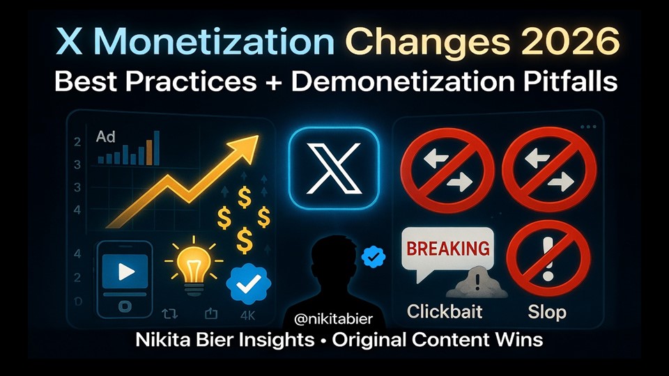 New Changes to Xs Monetization Policies April 2026